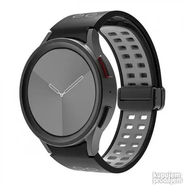 Crno siva narukvica Galaxy Watch 4/5/6 40mm,42mm,43mm,44mm