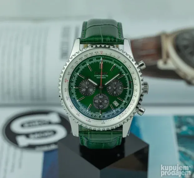 Seiko NAVITIMER MOD 46,5mm omaž Breitling KupujemProdajem - Main Image