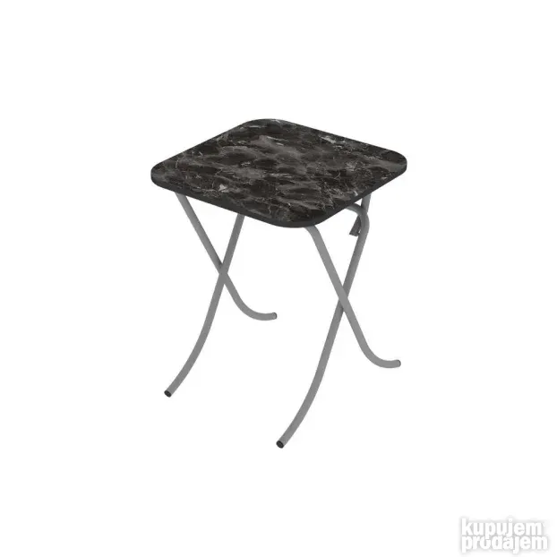 Alesta al10033cm sto višenamenski sklopivi tekstura crni mer