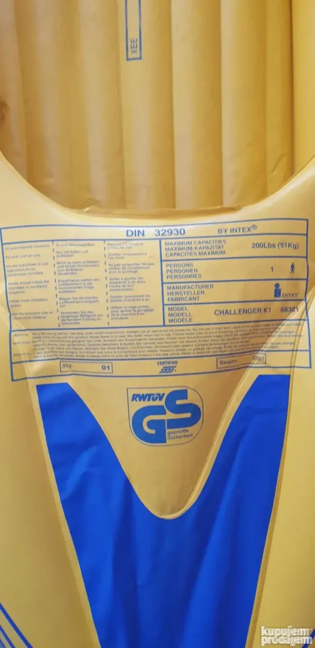 Challenger K1 Kajak Intex
