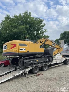 Iznajmljivanje gradjevinskih mašina, bager od 22 tone