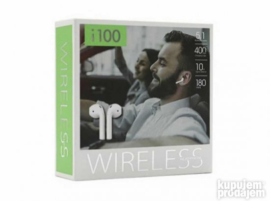 Bluetooth bežične slušalice i 100 - nove slušalice