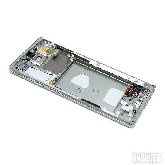 LCD za Samsung N981 Note 20 5G + touch + frame green ORG