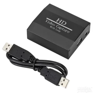 HDMI USB Capture snimanje,audio izlaz, 4K Loop Mikrofon ulaz