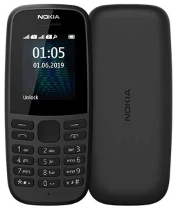 NOVO Nokia 105 Dual SIM 1.77" Black TA-1174 DS Crypto PayPal
