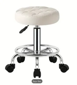 pomocna stolica kozmeticka frizerska tatoo model 7 bela