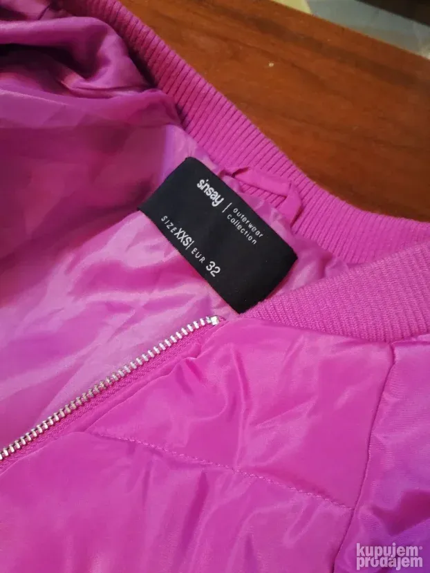 pink jakna SINSAY vel.XXS-XS