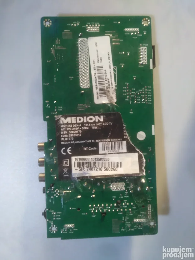 17mb82s 23254919 carte mère 40 vestel