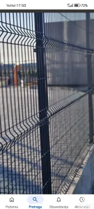 Postavka panelne ograde