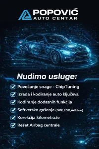 Softversko gašenje DPF, AdBlue, EGR