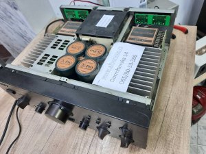 Servis vintage Technics HIFI pojačala i risivera Beograd.