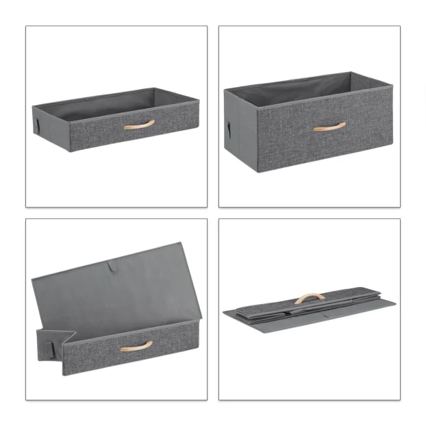 Pet sklopivih fioka, 3 x 53.5x20.5x27cm i 2 x 53,5x9.5x27cm