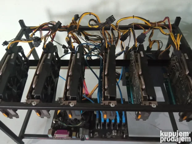 Mining rig 6xP106-100 Zotac Mining edition 6G