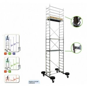 Aluminijumska skela Centaure Helio (radna v: 7m)