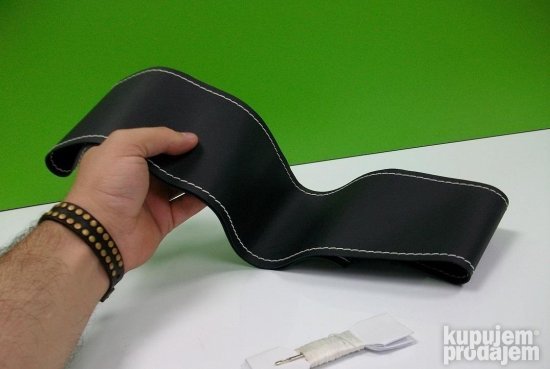 PEUGEOT 607 kožna obloga volana - BELI KONAC - NOVO