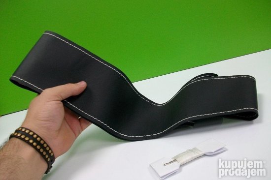 PEUGEOT 607 kožna obloga volana - BELI KONAC - NOVO