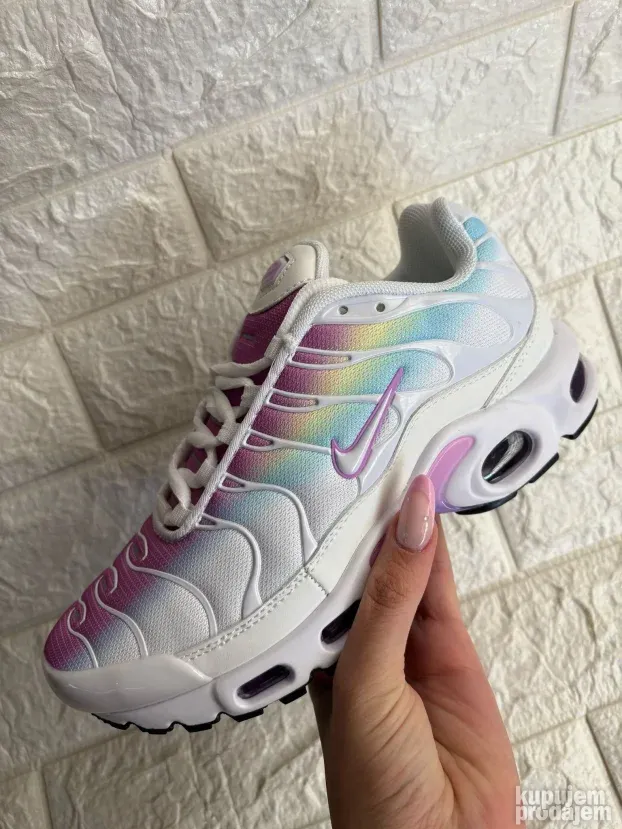NIKE AIR MAX PLUS TN, Unicorn Jednorog Tn Patike Bele Nove