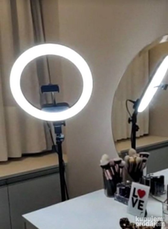 Ring light 30 cm sa stalkom i daljinskim upravljačem