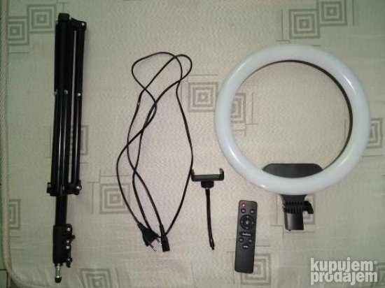 Ring light 30 cm sa stalkom i daljinskim upravljačem