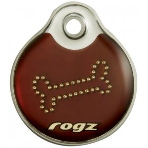 Rogz: ID privezak za pse Bronze Bone