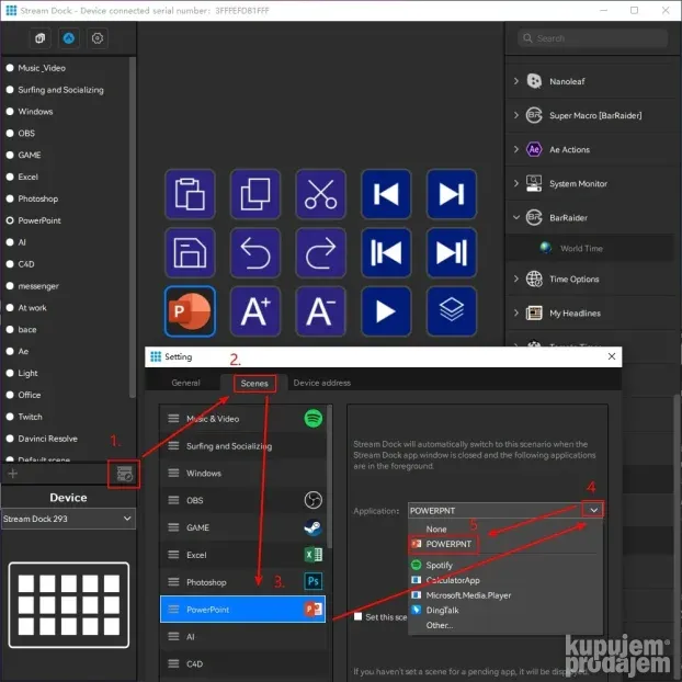 mirabox Stream Dock 293V3