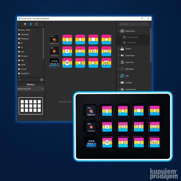 mirabox Stream Dock 293V3