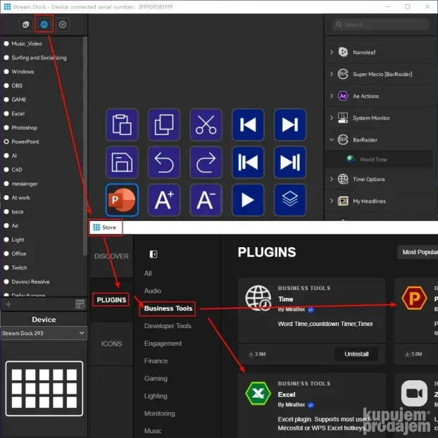 mirabox Stream Dock 293V3