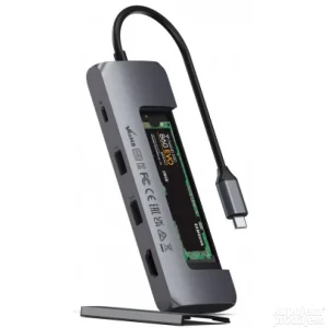Satechi St-uchsem Usb-c Hybrid Multiport Adapter (ssd