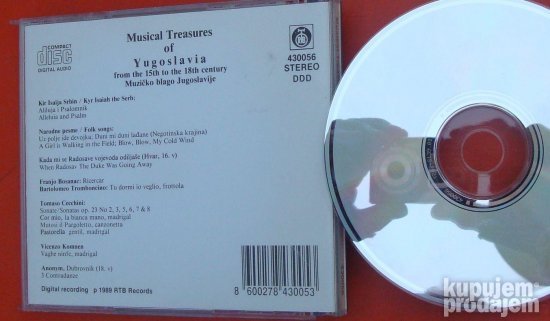 Musical treasures of Yugoslavia