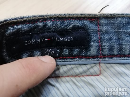 916 - Tommy Hilfiger denim farke 33/32 Oiginal TOP 5