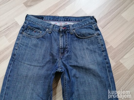 916 - Tommy Hilfiger denim farke 33/32 Oiginal TOP 5