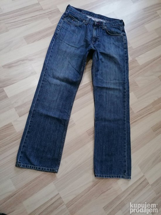 916 - Tommy Hilfiger denim farke 33/32 Oiginal TOP 5