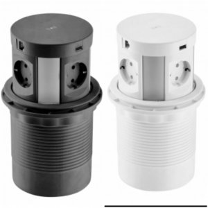 Utičnica Comfort plus WIRELESS GTV -okov za namestaj