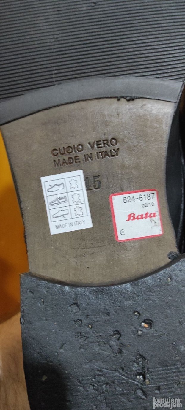 Italijanske kožne cipele BATA 45