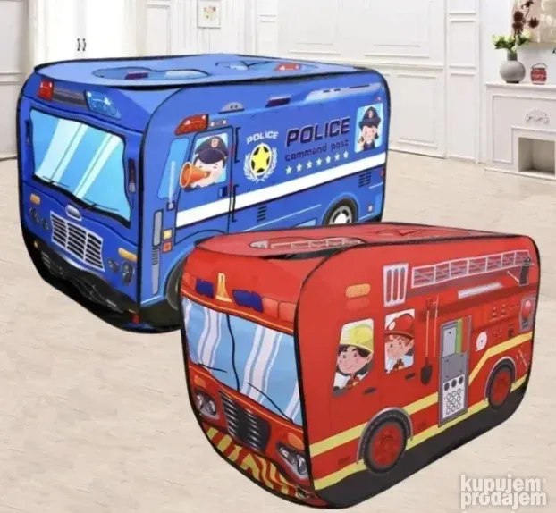 Sator autobus Deciji sator Vatrogasac Sator Policija Sator