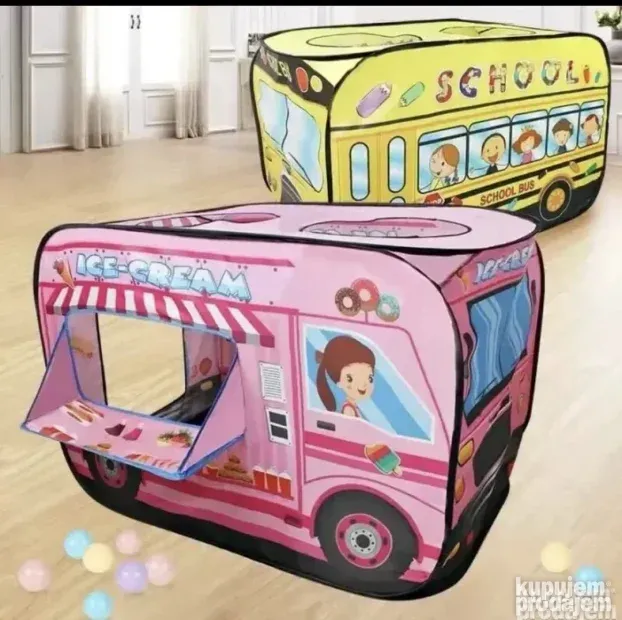 Sator autobus Deciji sator Vatrogasac Sator Policija Sator