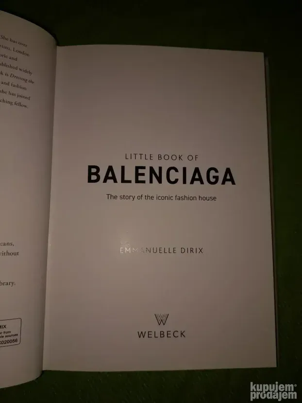 Little book of Balenciaga - Emmanuelle Dirix