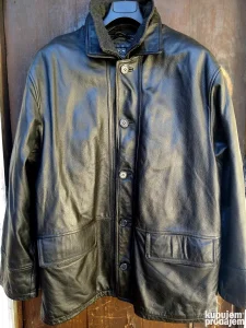 Muška kožna jakna TCM vel. XL/XXL-slim-Uložak od filca-TOOP!