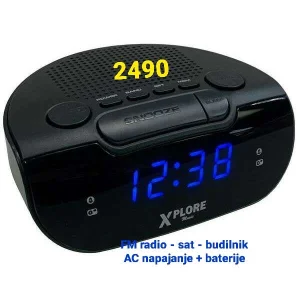 Radio sat - budilnik - više raznih modela