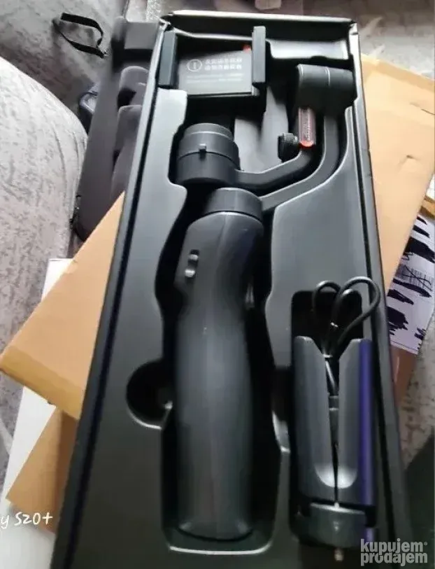 Gimbal STABILIZATOR tripod i teleskop 3 AXIS punjivi drzac