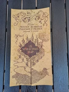 Mapa - Harry Potter, Marauder's map