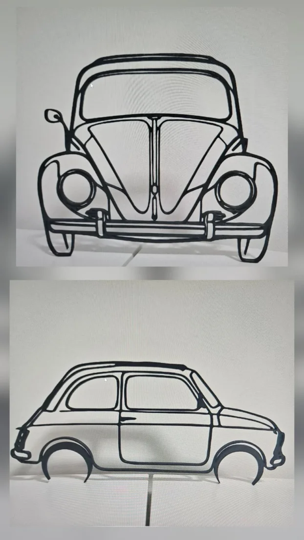 Silueta automobila / zidna dekoracija