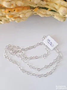 Novo lance od srca 42cm 925