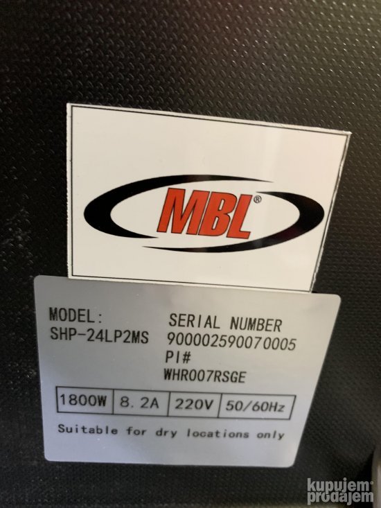 Termo presa za sublimaciju sublimacija MBL SHP24LP2MS Polua.