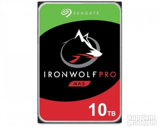 SEAGATE 10TB 3.5" ST10000NE0008 IronWolf Pro