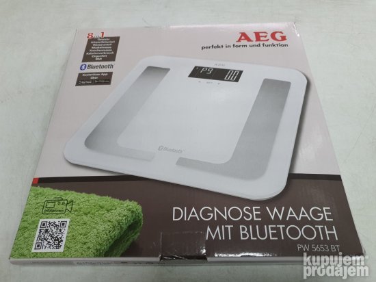 Bluetooth Vaga 8u1 Staklo-Metal do 150kg - Aeg