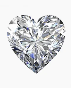 Moissanite Diamond Dijamant Heart Srce 1ct D VVS1 6.5mm