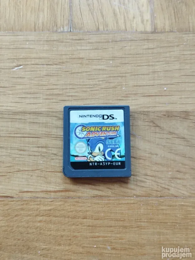 Sonic Rush Adventure Sega Nintendo DS 3DS 2DS New XL Lite