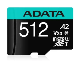 ADATA Memorijska kartica MicroSDXC 512GB AUSDX512GUI3V30SA2