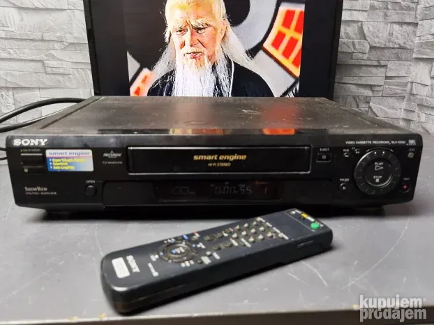 Sony SLV-E830 VHS Video rekorder sa daljinskim